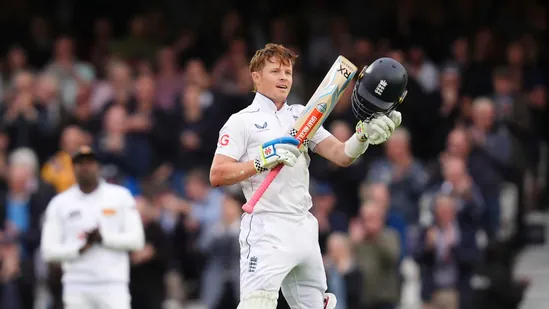 Ollie Pope's brilliant century propels England ahead in rain-hit Oval Test against Sri Lanka