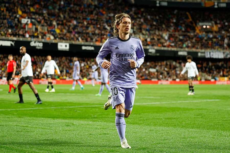 Modric from Real Madrid vows to keep playing as long as his passion burns