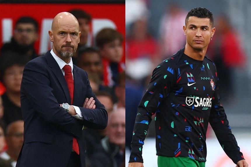 Ronaldo criticizes Ten Hag's negative attitude for Manchester United