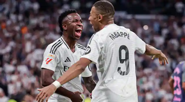 LaLiga: Vinicius Jr and Kylian Mbappe lead Real Madrid to dominant victory over resilient Espanyol