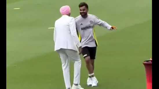 Virat Kohli playfully mocks Harbhajan Singh's blazer and busts out Jitender's iconic dance; video gains widespread attention